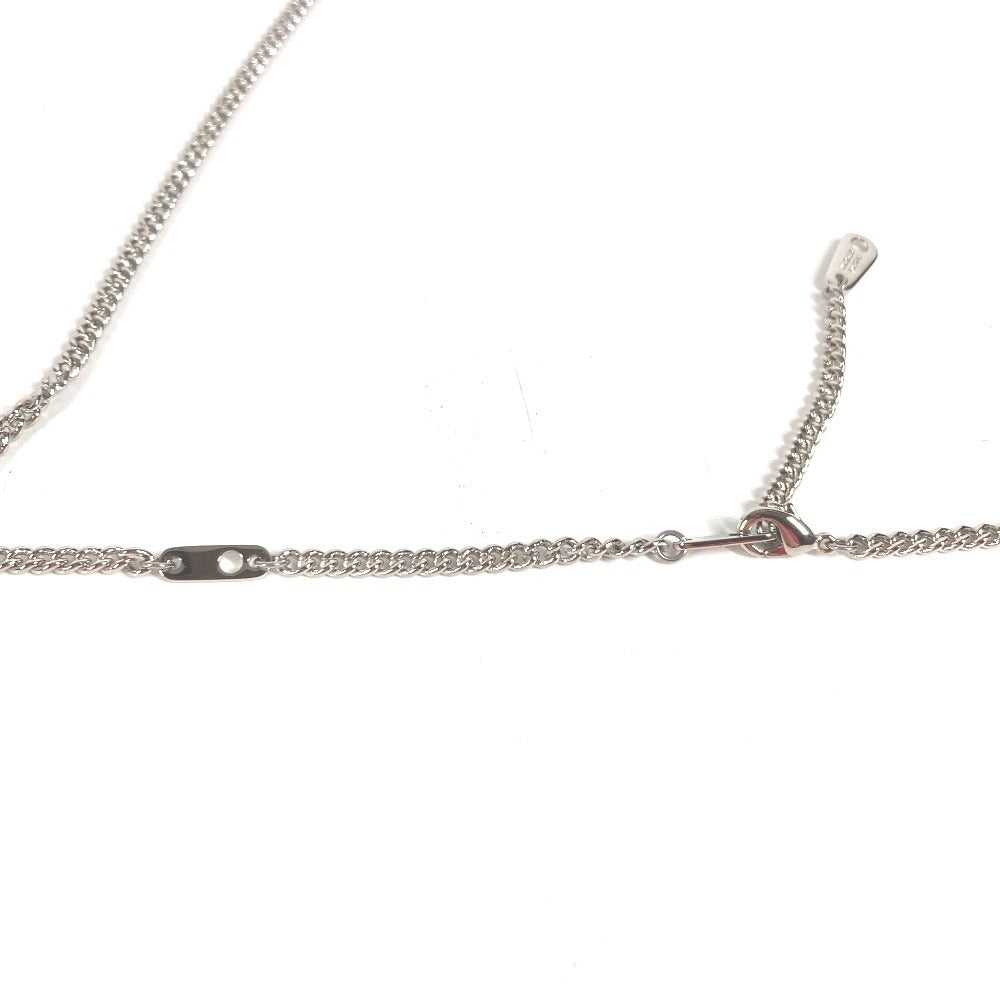 LOUIS VUITTON M62668 コリエ LVストーン タイガーアイ ペンダント ネックレス アクセサリー チェーン ネックレス メタル ユニセックス シルバー