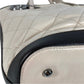 CHANEL Bicolor CC Coco Mark Logo Charm Handbag Tote Bag Shoulder Bag Leather Women's Beige