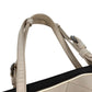 CHANEL Bicolor CC Coco Mark Logo Charm Handbag Tote Bag Shoulder Bag Leather Women's Beige