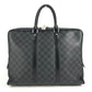LOUIS VUITTON N41125 ダミエグラフィット ポルトドキュマン ヴォワヤージ PDV ハンドバッグ カバン トートバッグ ビジネスバッグ ダミエグラフィットキャンバス メンズ ブラック