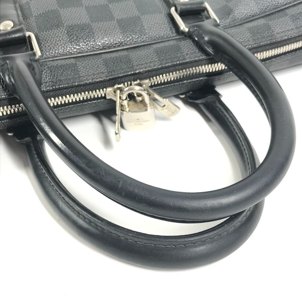 LOUIS VUITTON N41125 ダミエグラフィット ポルトドキュマン ヴォワヤージ PDV ハンドバッグ カバン トートバッグ ビジネスバッグ ダミエグラフィットキャンバス メンズ ブラック
