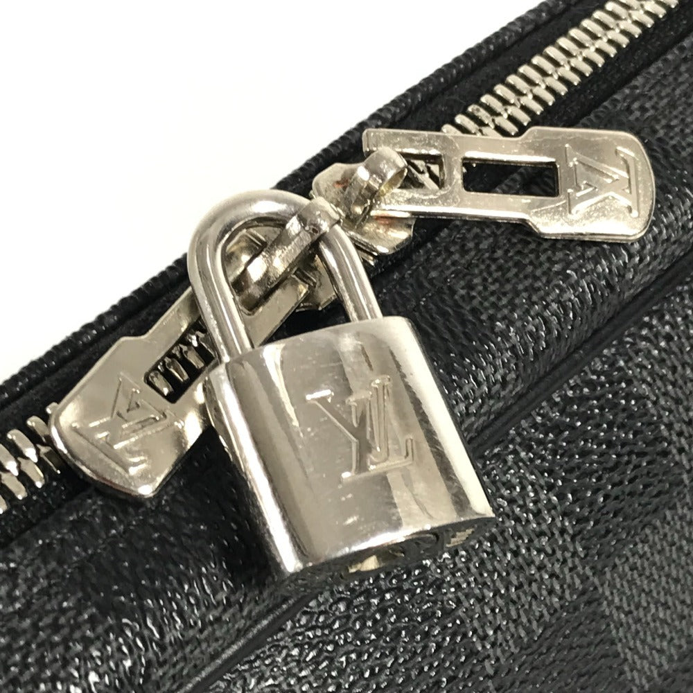 LOUIS VUITTON N41125 ダミエグラフィット ポルトドキュマン ヴォワヤージ PDV ハンドバッグ カバン トートバッグ ビジネスバッグ ダミエグラフィットキャンバス メンズ ブラック