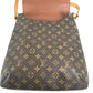 LOUIS VUITTON M51256 モノグラム ミュゼット カバン フラップ 斜め掛け ショルダーバッグ モノグラムキャンバス ユニセックス ブラウン