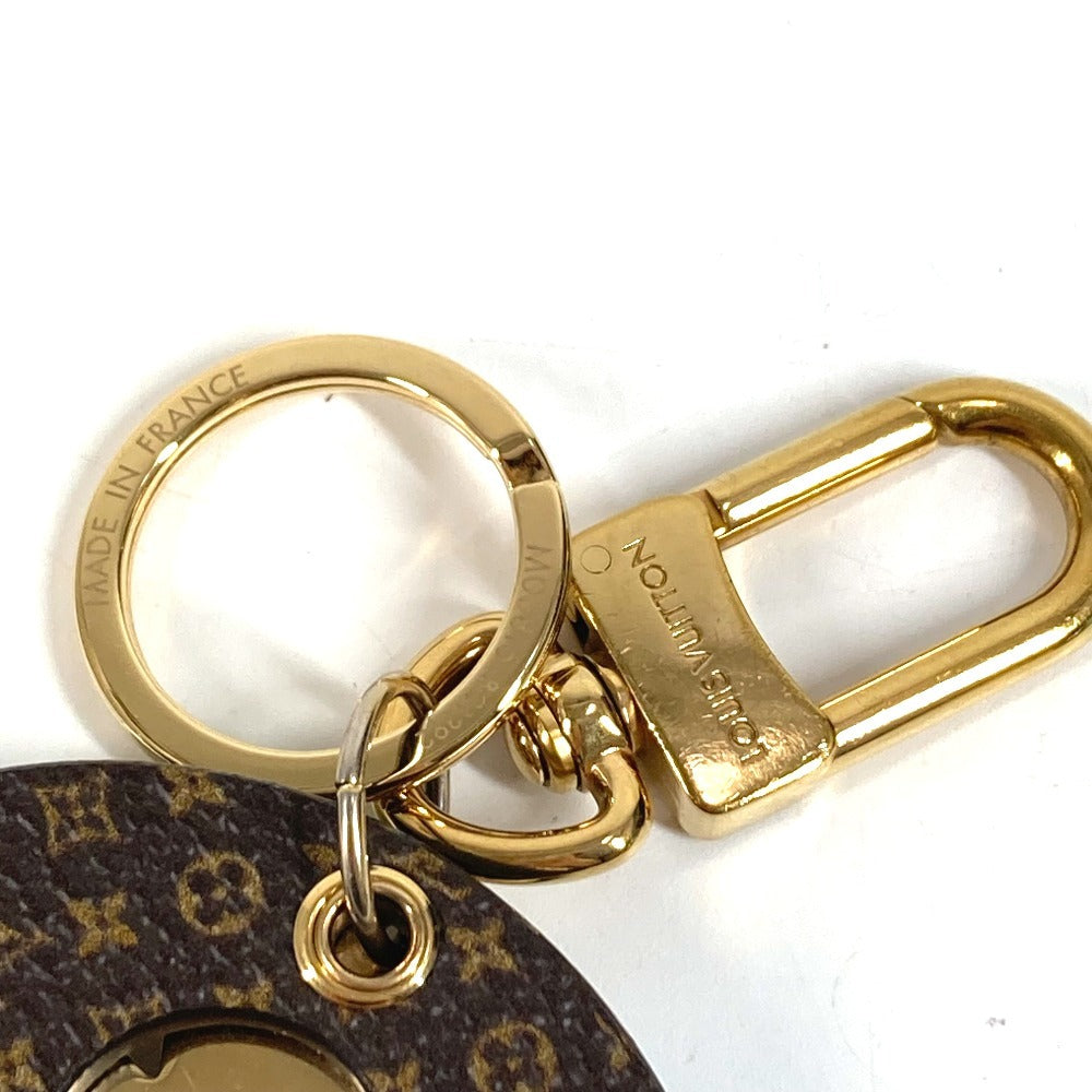 LOUIS VUITTON M00815 モノグラム ポルトクレパズルフラワー バッグチャーム キーホルダー モノグラムキャンバス ユニセックス ブラウン