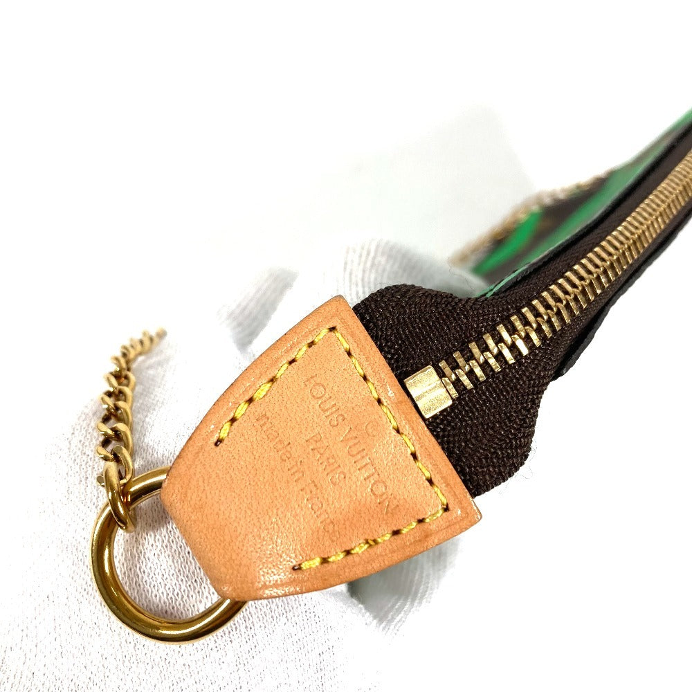 LOUIS VUITTON M67706 モノグラム ハワイ限定 ミニポシェットアクセソワール ハンドバッグ カバン チェーン ポーチ アクセサリーポーチ モノグラムキャンバス ユニセックス ブラウン