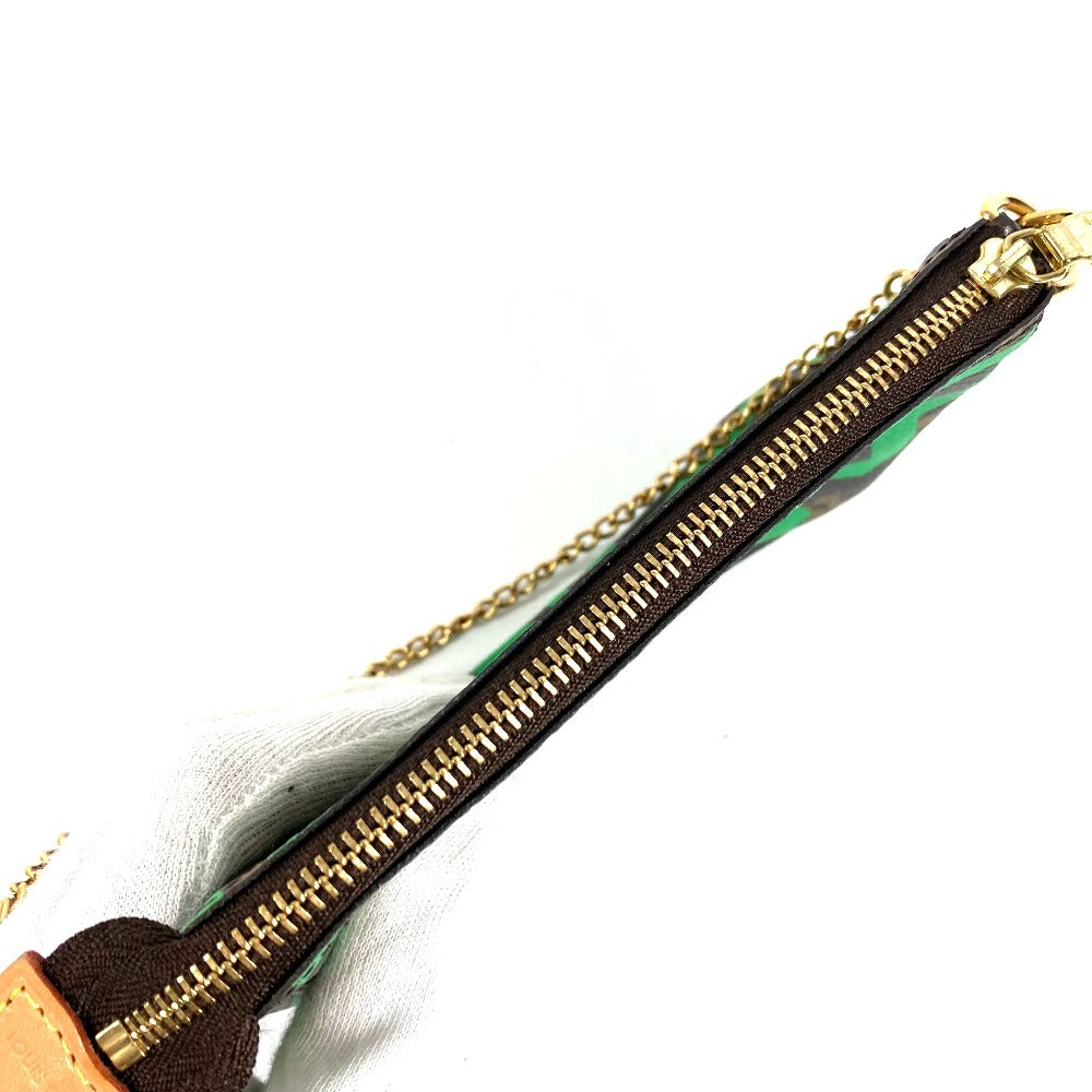 LOUIS VUITTON M67706 モノグラム ハワイ限定 ミニポシェットアクセソワール ハンドバッグ カバン チェーン ポーチ アクセサリーポーチ モノグラムキャンバス ユニセックス ブラウン