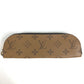 LOUIS VUITTON GI1165 Monogram Reverse Pencil Pouch Charlotte Pencil Case Pouch Stationery Pen Case Monogram Reverse Canvas Unisex Beige