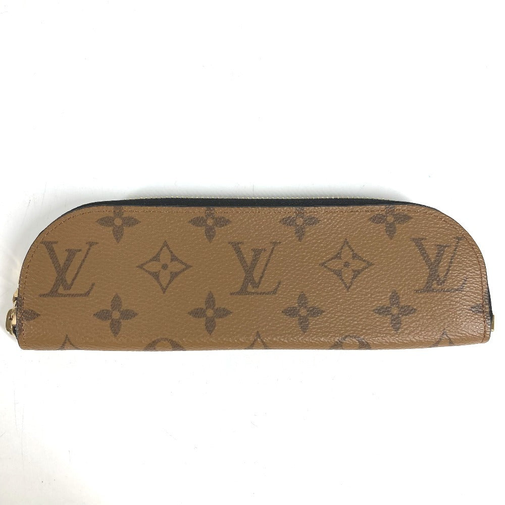 LOUIS VUITTON GI1165 Monogram Reverse Pencil Pouch Charlotte Pencil Case Pouch Stationery Pen Case Monogram Reverse Canvas Unisex Beige