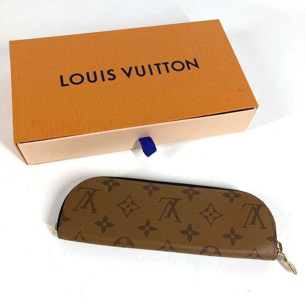 LOUIS VUITTON GI1165 Monogram Reverse Pencil Pouch Charlotte Pencil Case Pouch Stationery Pen Case Monogram Reverse Canvas Unisex Beige