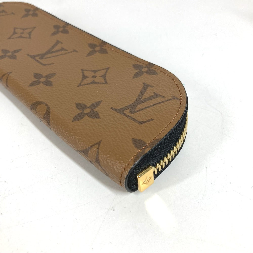 LOUIS VUITTON GI1165 Monogram Reverse Pencil Pouch Charlotte Pencil Case Pouch Stationery Pen Case Monogram Reverse Canvas Unisex Beige