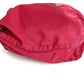 PRADA Triangle Logo Plate Drawstring Bag Handbag Pouch Nylon Women's Pink