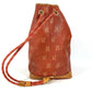 LOUIS VUITTON M80026 ルイヴィトンカップ 95 LVCUP サントロペ カバン 肩掛け 巾着バッグ ショルダーバッグ レザー/キャンバス ユニセックス アボガニー オレンジ