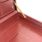 CARTIER Logo Must Line Attache Case Bag Handbag Tote Bag Business Bag Leather Unisex Wine Red