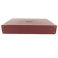 CARTIER Logo Must Line Attache Case Bag Handbag Tote Bag Business Bag Leather Unisex Wine Red