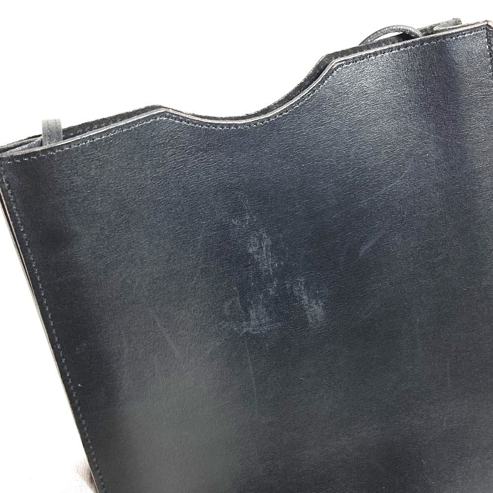 HERMES オニメトゥ カバン バッグ 斜め掛け ポシェット ショルダーバッグ ボックスカーフ ユニセックス ブラック