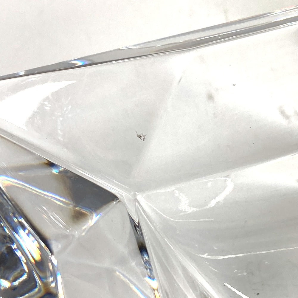 BVLGARI ローゼンタール Rosenthal ロゴ アッシュトレイ インテリア 灰皿 ガラス ユニセックス クリア