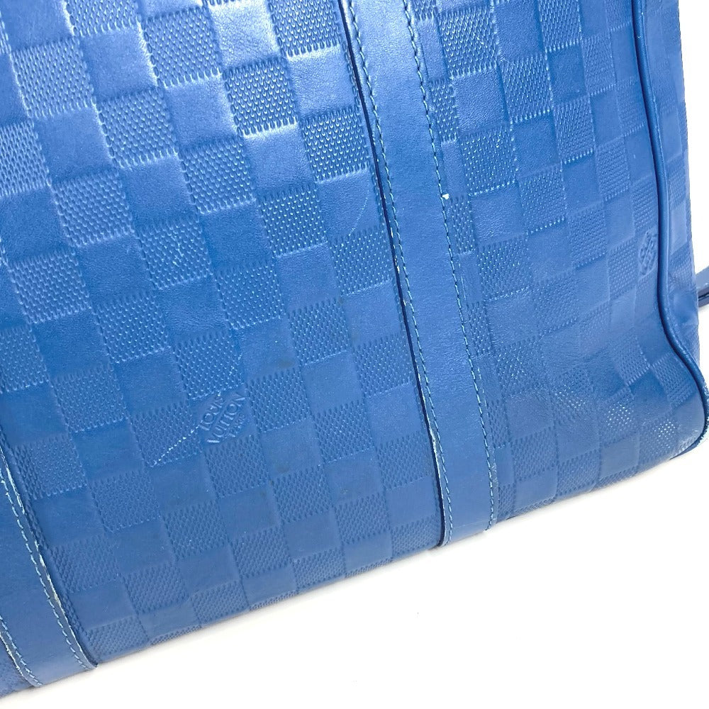 LOUIS VUITTON N41352 ダミエ アンフィニ タダオPM タダオ PM 斜め掛け カバン 縦型 トートバッグ 2WAYバッグ ショルダーバッグ ダミエアンフィニレザー レディース ブルー
