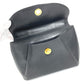 CARTIER Panthère Logo Bag Handbag Tote Bag Business Bag Leather Unisex Black