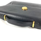 CARTIER Panthère Logo Bag Handbag Tote Bag Business Bag Leather Unisex Black