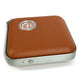 HERMES Interior Volt'H Mini Charger Mobile Battery Goods Leather Unisex Brown