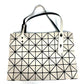 ISSEY MIYAKE バオバオ BAOBAO 横長 トートバッグ 肩掛け カバン ショルダーバッグ PVC/レザー ユニセックス ベージュ