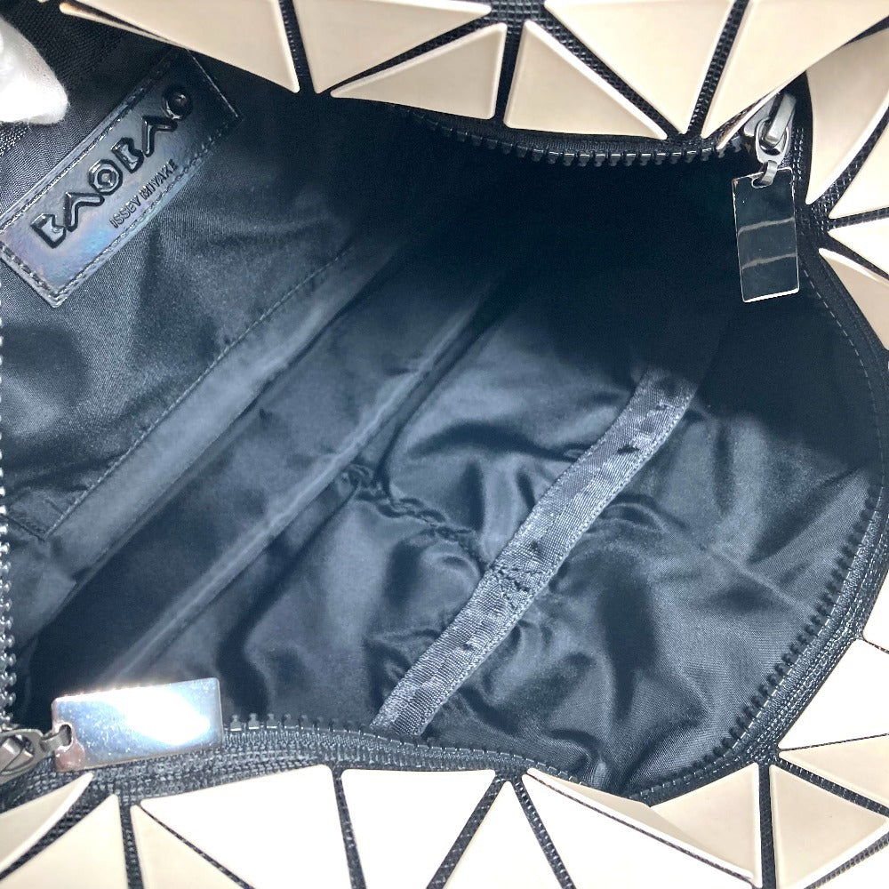 ISSEY MIYAKE バオバオ BAOBAO 横長 トートバッグ 肩掛け カバン ショルダーバッグ PVC/レザー ユニセックス ベージュ
