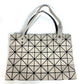 ISSEY MIYAKE バオバオ BAOBAO 横長 トートバッグ 肩掛け カバン ショルダーバッグ PVC/レザー ユニセックス ベージュ