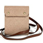 Salvatore Ferragamo Shoulder Bag Shoulder Wallet Gancini Logo Compact Wallet Trifold Wallet Leather Unisex Beige