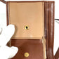 Salvatore Ferragamo Shoulder Bag Shoulder Wallet Gancini Logo Compact Wallet Trifold Wallet Leather Unisex Beige