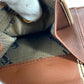 Salvatore Ferragamo Shoulder Bag Shoulder Wallet Gancini Logo Compact Wallet Trifold Wallet Leather Unisex Beige