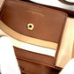 Salvatore Ferragamo Shoulder Bag Shoulder Wallet Gancini Logo Compact Wallet Trifold Wallet Leather Unisex Beige