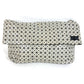 ISSEY MIYAKE BAOBAO กระเป๋าคลัตช์ 2 พับ กระเป๋าถือ โทนสีทูโทน วัสดุ PVC ใช้ได้ทั้งชายและหญิง สีเทาเบจ