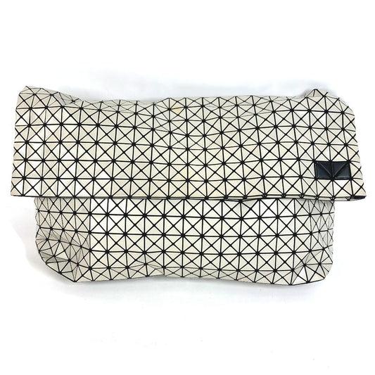 ISSEY MIYAKE バオバオ BAOBAO 2つ折り セカンドバッグ カバン バイカラー クラッチバッグ PVC ユニセックス グレージュ系