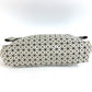 ISSEY MIYAKE BAOBAO กระเป๋าคลัตช์ 2 พับ กระเป๋าถือ โทนสีทูโทน วัสดุ PVC ใช้ได้ทั้งชายและหญิง สีเทาเบจ