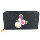 LOUIS VUITTON M14160 LV × TM Monogram Empreinte Zippy Wallet ลิมิเต็ดเฉพาะญี่ปุ่น ลายแพนด้าของ Takashi Murakami กระเป๋าสตางค์ซิปรอบ Monogram Empreinte Leather Unisex สี Noir Black