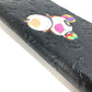 LOUIS VUITTON M14160 LV × TM Monogram Empreinte Zippy Wallet ลิมิเต็ดเฉพาะญี่ปุ่น ลายแพนด้าของ Takashi Murakami กระเป๋าสตางค์ซิปรอบ Monogram Empreinte Leather Unisex สี Noir Black