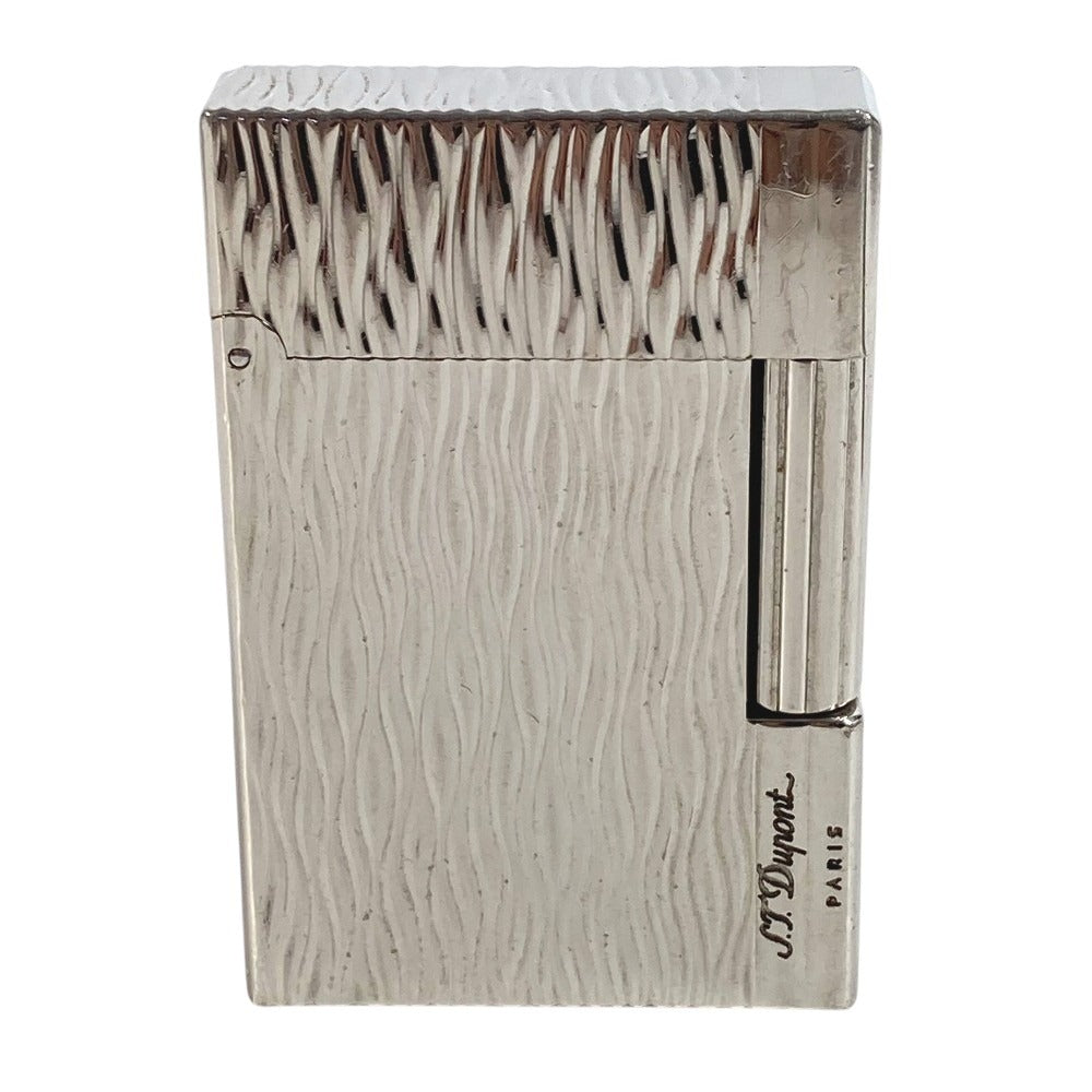 S.T.Dupont Gatsby อุปกรณ์การสูบบุหรี่ บุหรี่ ไฟแช็ก โลหะ ยูนิเซ็กส์ สีเงิน