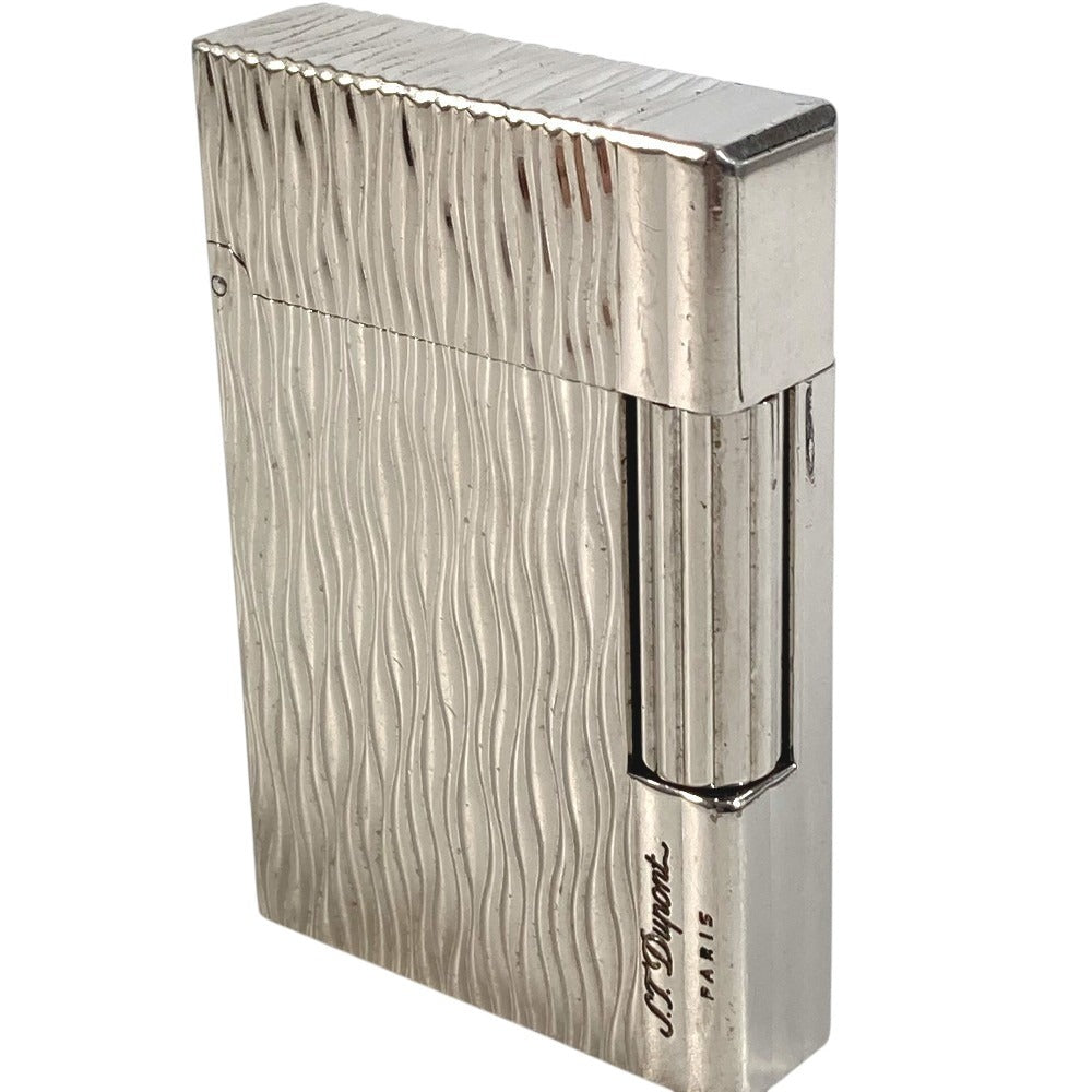 S.T.Dupont Gatsby อุปกรณ์การสูบบุหรี่ บุหรี่ ไฟแช็ก โลหะ ยูนิเซ็กส์ สีเงิน