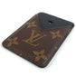 LOUIS VUITTON M13185 Monogram Porte Cartes Magnetique Smartphone Accessory Magsafe Card Holder Monogram Canvas Unisex Brown