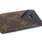 LOUIS VUITTON M13185 Monogram Porte Carte Magnet อุปกรณ์เสริมมือถือ เคสการ์ด Magsafe แคนวาส Monogram ยูนิเซ็กส์ สีน้ำตาล