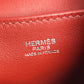 HERMES リコル17 リコル 17 カバン 肩掛け ばけつ バケツ ショルダーバッグ レザー ユニセックス レッド