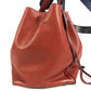 HERMES リコル17 リコル 17 カバン 肩掛け ばけつ バケツ ショルダーバッグ レザー ユニセックス レッド