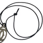CARTIER T1220157 2C Decor สร้อยคอ ชอคเกอร์ หนังประดับโลหะจี้เงินยูนิเซ็กส์