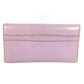 HERMES โลโก้ กระเป๋าถือ กระเป๋าเพาช์ กระเป๋าคลัตช์ กระเป๋าคลัตช์หนัง ยูนิเซ็กส์ สีม่วงอมชมพู