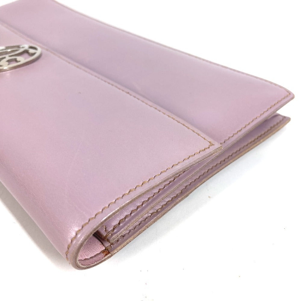 HERMES โลโก้ กระเป๋าถือ กระเป๋าเพาช์ กระเป๋าคลัตช์ กระเป๋าคลัตช์หนัง ยูนิเซ็กส์ สีม่วงอมชมพู