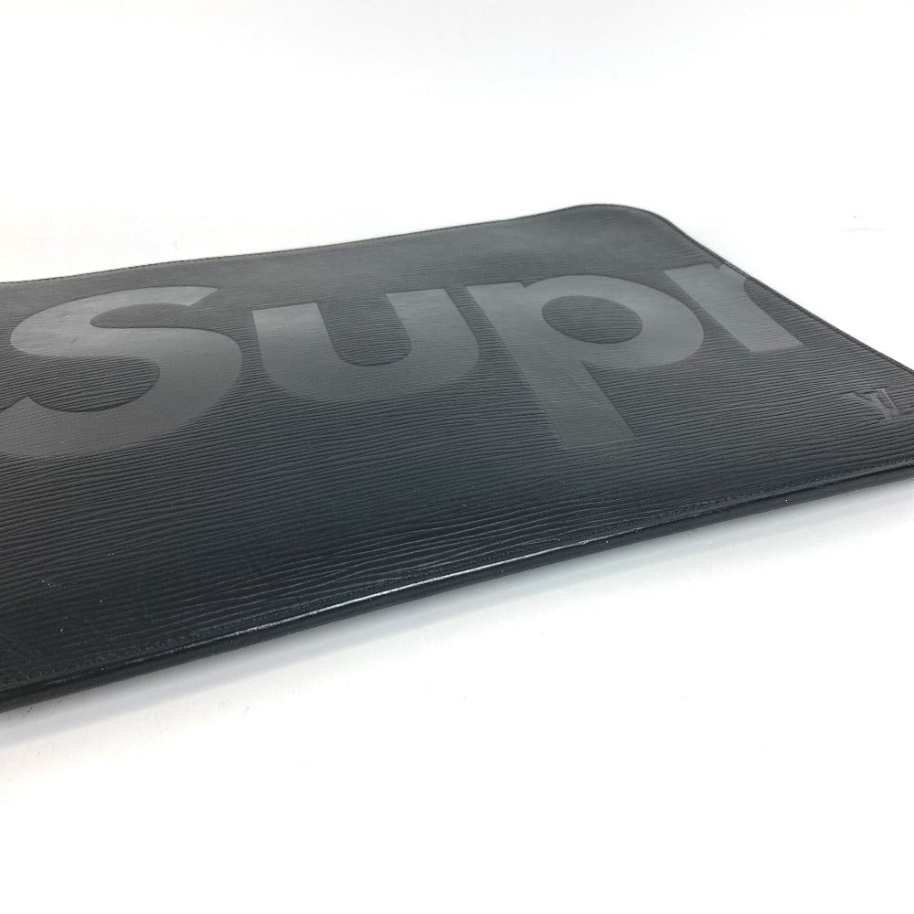 LOUIS VUITTON M67754 เอปิ ชูพรีม supreme โปเชต์ต์ ชูร์ GM Pochette Jour GM Black clutch bag กระเป๋าถือ กระเป๋าคลัทช์ หนังเอปิ สำหรับผู้ชาย สีดำ นัวร์