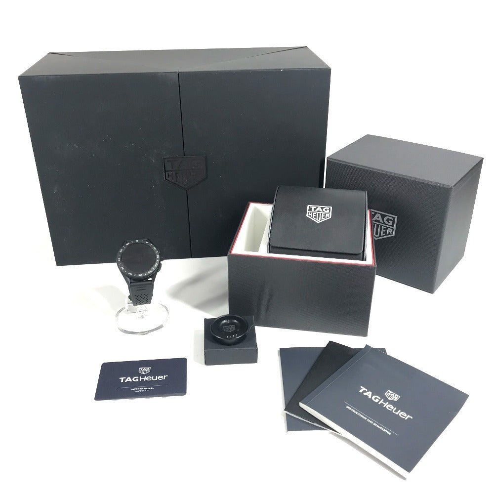 TAG HEUER SBG8A80 Connected Calibre E3 45mm Connected Watch Smartwatch Titanium Men's Black