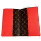 LOUIS VUITTON GI1358 モノグラムアンプラント ノートブックカバーMM エミリー ステーショナリー 手帳 メモ帳 ケース ノートカバー モノグラムアンプラントレザー ユニセックス コーラル ピンク系