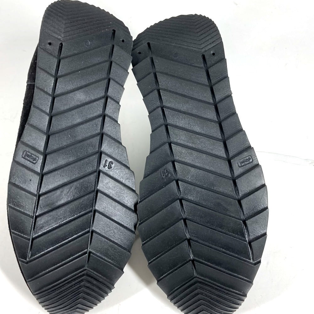 Dior トロッター ロゴ 靴 シューズ 紐 スニーカー スエード キッズ ブラック