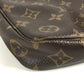 LOUIS VUITTON M95008 モノグラムチェリー 村上隆 ポシェットアクセソワール カバン ハンドバッグ ポーチ さくらんぼ アクセサリーポーチ モノグラムチェリーキャンバス レディース ブラウン